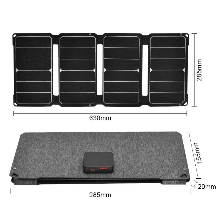 A mais recente célula solar IP68 30W 12V painel solar dobrável perfeito para outras aplicações