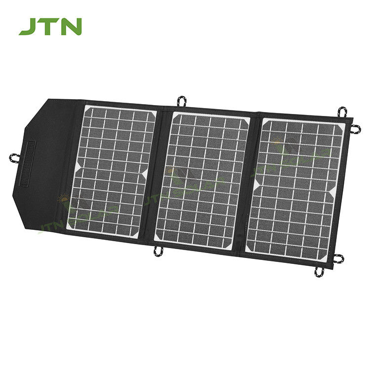ETFE 21W carregador solar dobrável painéis solares portáteis com porta USB