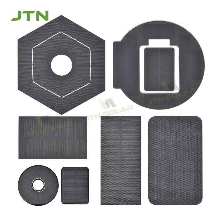 Micro-célula solar 0,5W 7W 8W 6V 12V Certificada pela FCC