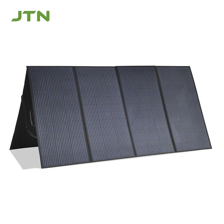 Estação de energia RV Cobertura solar com painel dobrável de 400W e saídas tipo-C/USB