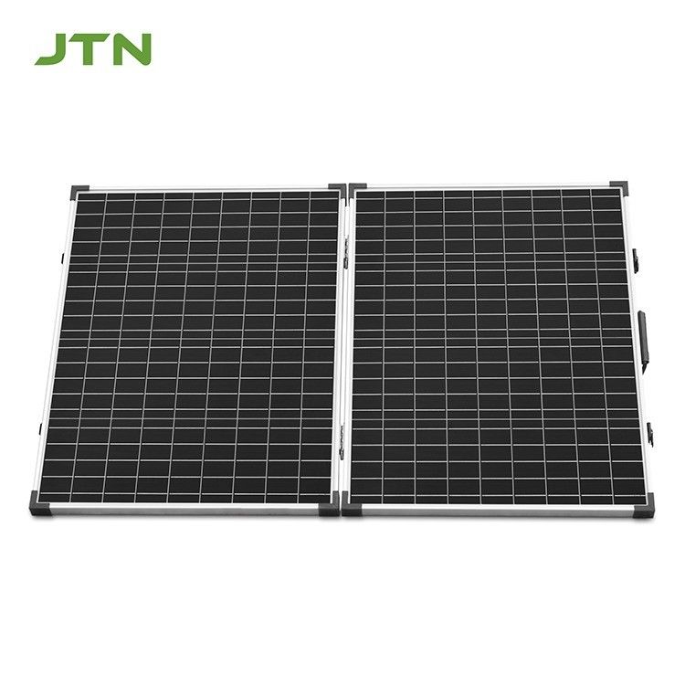 Champing Mono painel solar dobrável fotovoltaico de 100W CE/FCC/ROHS/PSE Certificado 12 anos de fabricação