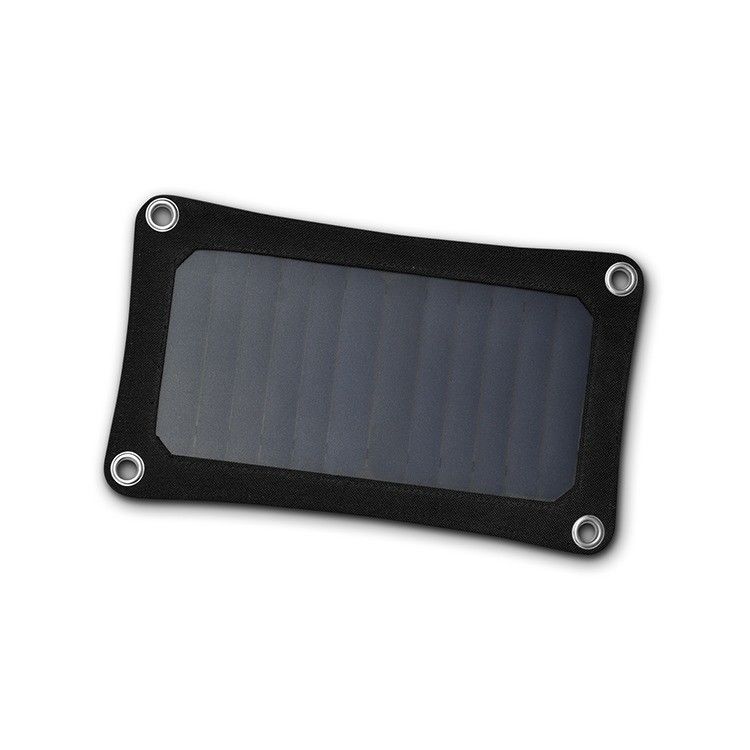2 Células Tamanho SUNPOWER 7W painel de energia solar portátil para conector USB e viagens