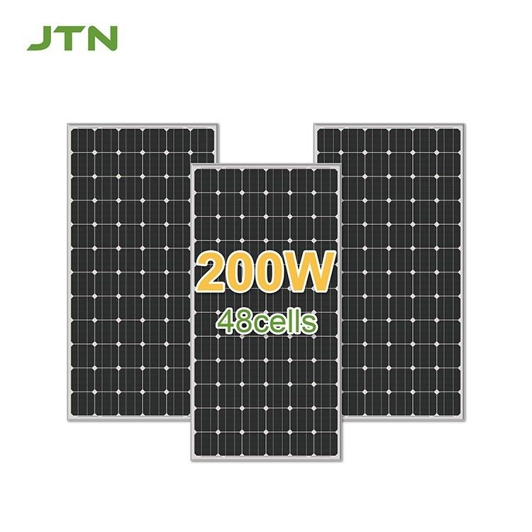 170wp 180wp 190wp 200wp painel solar 12 anos de fabricação para sistema de energia solar