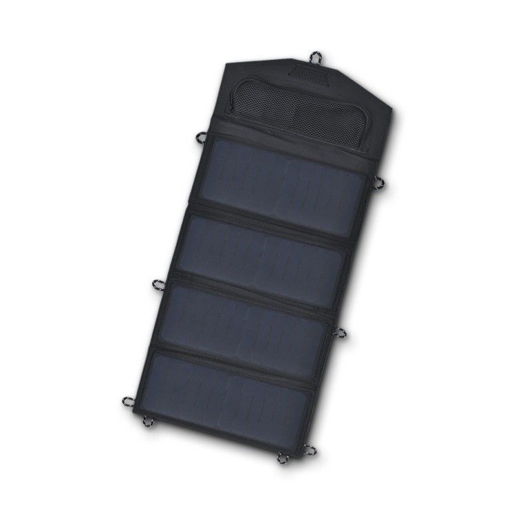 Impressão de logotipo gratuito Painel solar portátil de 28W para aplicações de barco de acampamento e fora da rede