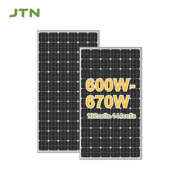N Tipo 700W Painel Solar de Meio Corte Módulo Solar Mono Para Casa ODM