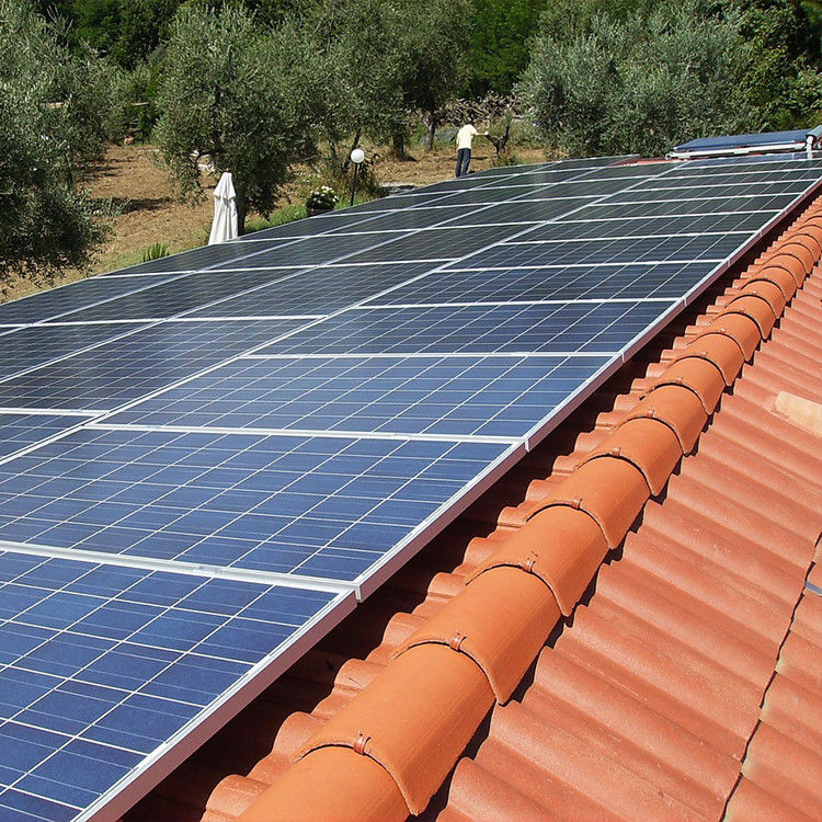 Nome Protable Painel Solar Mono 415w 400w para Casa MC4/DC/Anderson Output Full Black